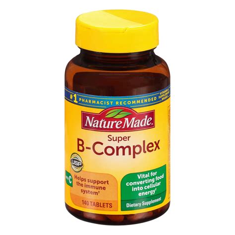 Nature Made Super B-Complex Tablets - Shop Vitamins A-Z at H-E-B