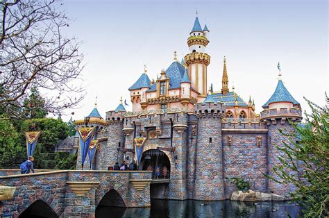 Sleeping Beauty Castle Disneyland Side View Photograph by Thomas Woolworth - Pixels