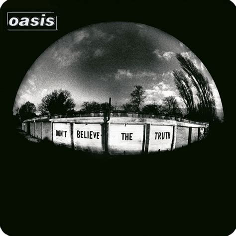 OASIS (DON'T BELIEVE THE TRUTH) ALBUM COVER WOODEN COASTER