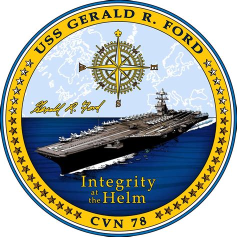 USS_Gerald_R._Ford_(CVN-78)_crest | A Military Photo & Video Website