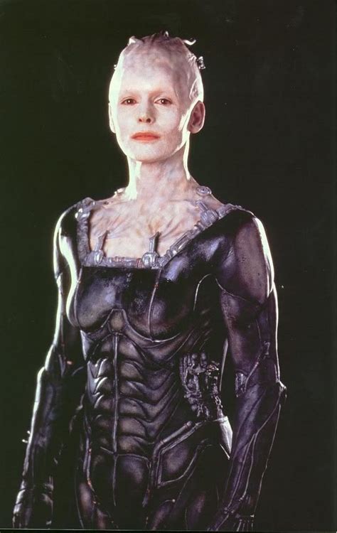 Borg Queen: costume under way. | Star trek borg, Star trek crew, Star trek tv