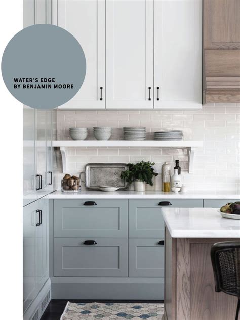 10 Really Amazing Blue-Gray Paint Colors I'm Loving - Chris Loves Julia | Kitchen cabinet colors ...