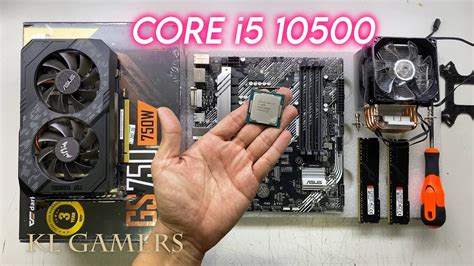 intel Core i5 10500 ASUS PRIME B460M-A RTX2060 TUF GAMING PC Build - YouTube