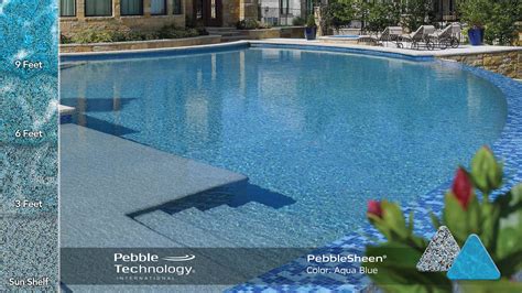 Aqua Blue - PebbleSheen Pool Finishes