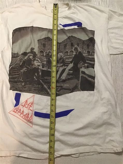 Vintage 1987 Def Leppard Hysteria Tour T-Shirt - Gem