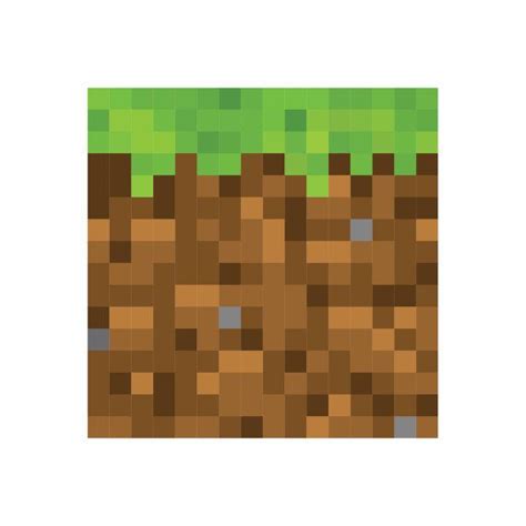 Minecraft Grass Block Pixel Art Template | Porn Sex Picture