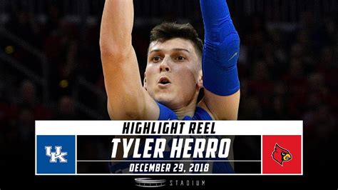 Tyler Herro Highlights: Kentucky-Louisville 2018 | Stadium - YouTube