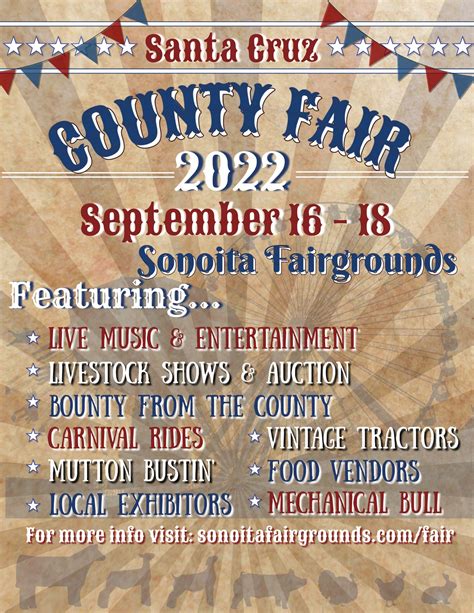 Santa Cruz County Fair!!! — SANTA CRUZ COUNTY FAIR AND RODEO ASSOCIATION