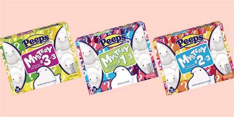 New Peeps Candy Flavors - Peeps Mystery Flavor 2018