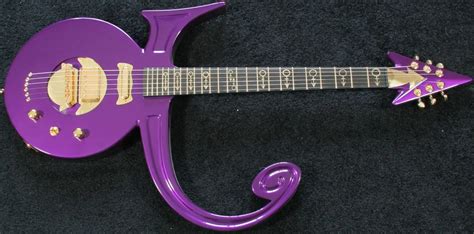 Rare-Shaped-Guitar-Metallic-Purple-Rain-Prince-Symbol-Electric-Guitar-Floyd-Rose-Tremolo-Bridge ...