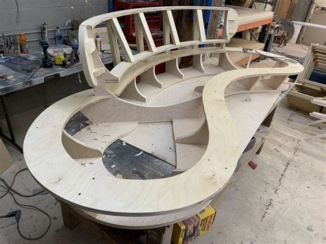 Curved sofa frame : r/woodworking