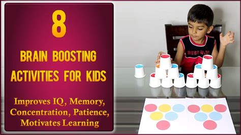 8 Brain boosting activities for kids | Indoor games for kids ...