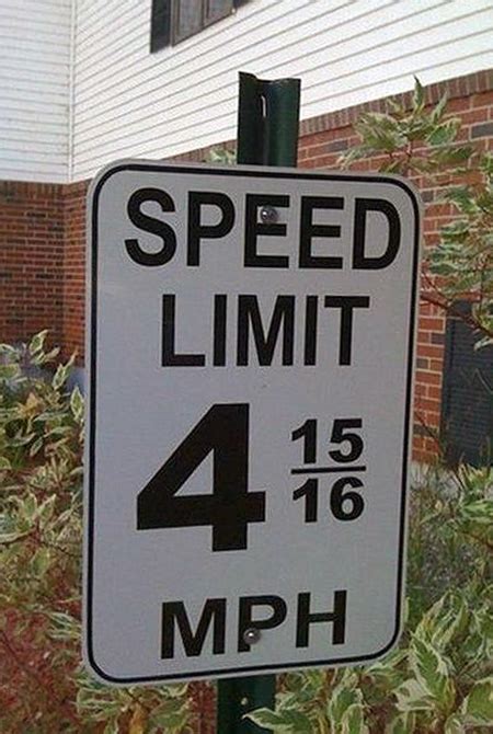 Funny Speed Limit Sign Designed for Math Geeks - TechEBlog