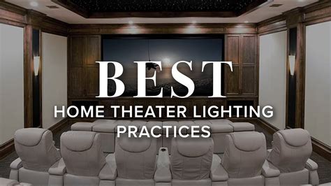 Home Theater Lighting Best Practices - YouTube