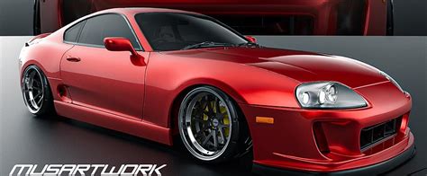 Clean Toyota Supra Mk4 Rendering Shows It Still Has JDM-Style Tuning in Its Blood - autoevolution