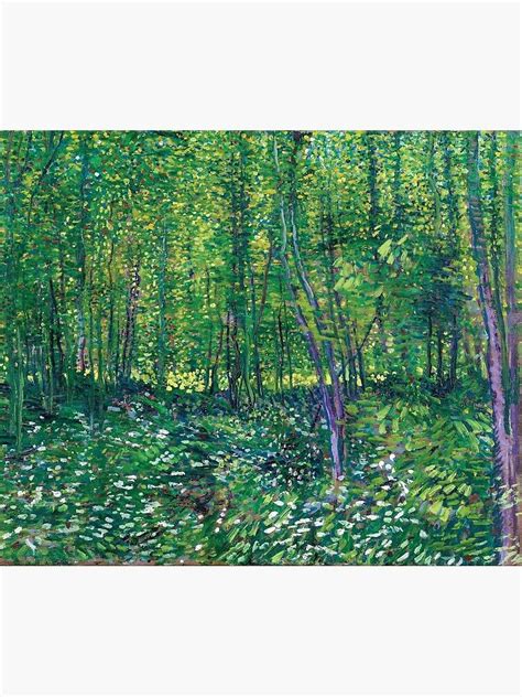 Vincent Van Gogh - Forest Flowers Canvas Print by AbidingCharm ...