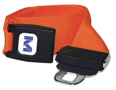 Orange, 5 ft Lg, Stretcher Strap - 8CNE3|1300OR - Grainger