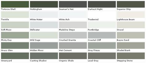 Valspar Gray Paint Color Chart | Valspar Lowes - American Tradition ...