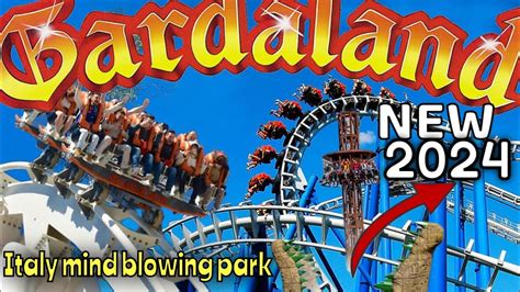 GARDALAND (2024), GARDALAND PARK RIDES AND WALKING TOUR | ITALY VLOG 2024: garaland italy - La ...