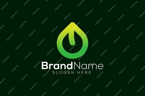 Premium Vector | Green seed logo design