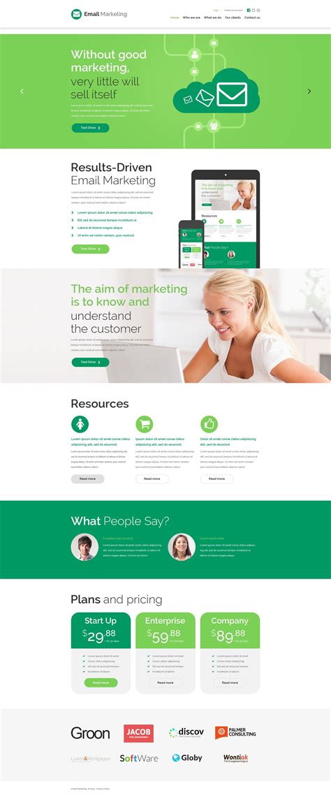 Marketing Agency Website Template