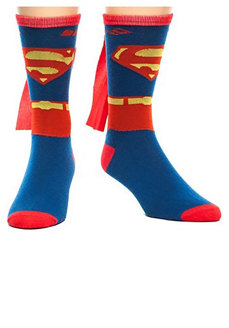 Superman Cape Crew Socks