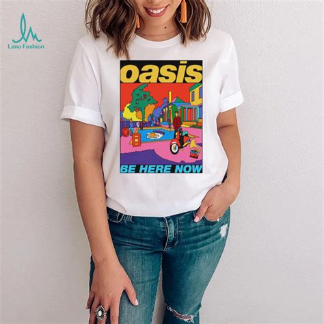 Oasis Organic Be Here Now Cover Art shirt - Limotees