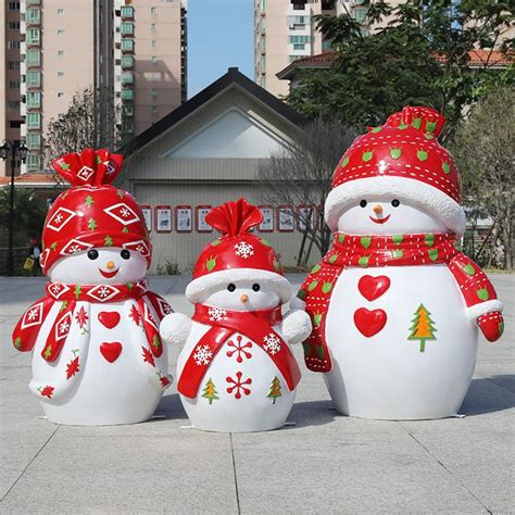 2023 Funny Giant Christmas Ornaments Fiberglass Santa Claus Figurine ...