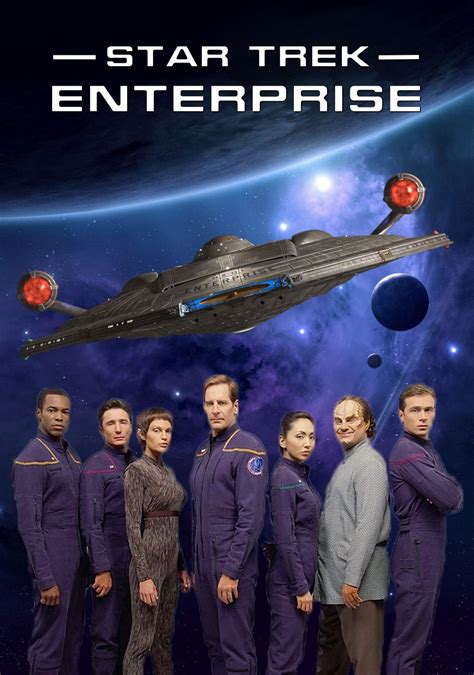 Star Trek: Enterprise Cast Promo | Star trek enterprise, Star trek crew, Star trek series