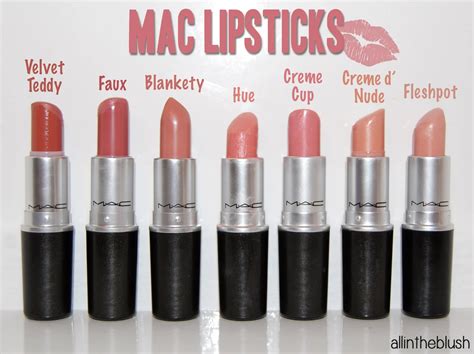 MAC Nude Lipstick Swatches & Review