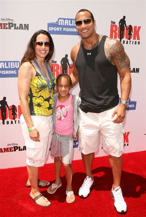 Cute Pictures of Dwayne Johnson and His Blended Family | POPSUGAR ...