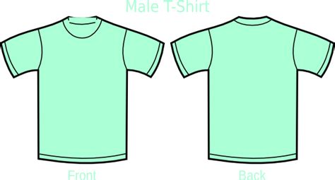 Mint Green T Shirt Clip Art at Clker.com - vector clip art online ...