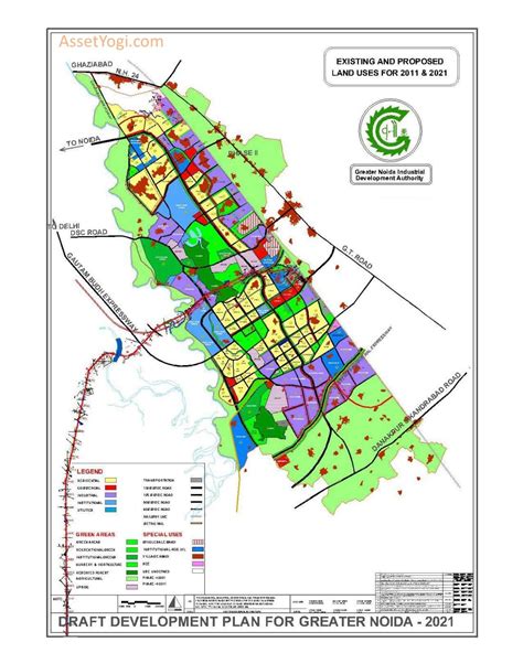 Greater Noida Master Plan 2021 & Map, Summary & Free Download! You can ...