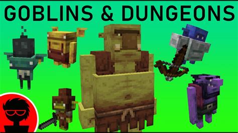 Minecraft Mods : Goblins & Dungeons 1.18.2 - YouTube