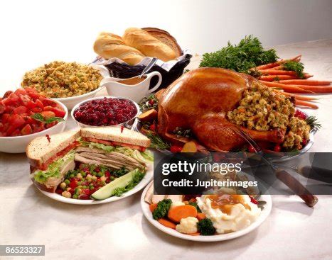 Thanksgiving Feast High-Res Stock Photo - Getty Images