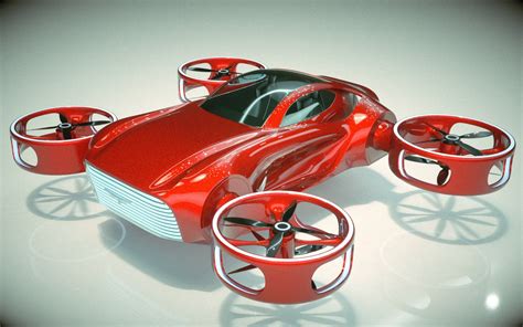 Car copter 3D model - TurboSquid 1557927