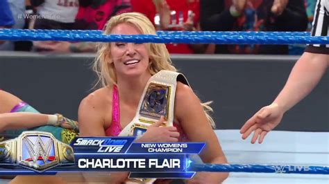 Charlotte Flair Wins WWE SmackDown Women's Title