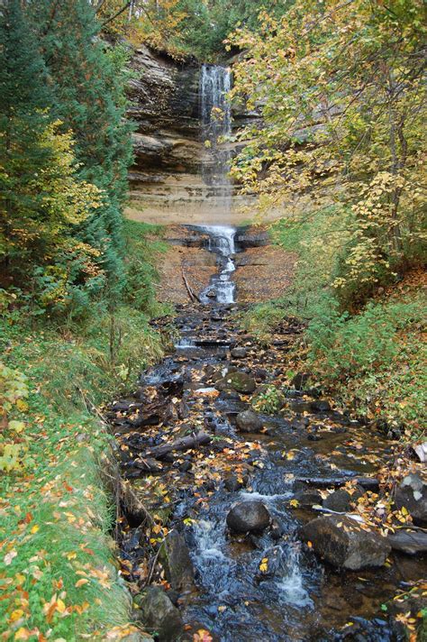 Munising Falls | Munising falls, Michigan accent, Natural landmarks