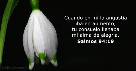 Salmo 94:19 - Versículo de la Biblia - DailyVerses.net