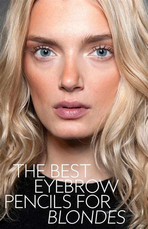 Best Eyebrow Pencil Color for Blondes | Best eyebrow products, How to color eyebrows, Eyebrows