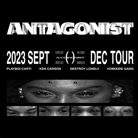 VIP Nation Europe: Playboi Carti - Antagonist Tour 2023