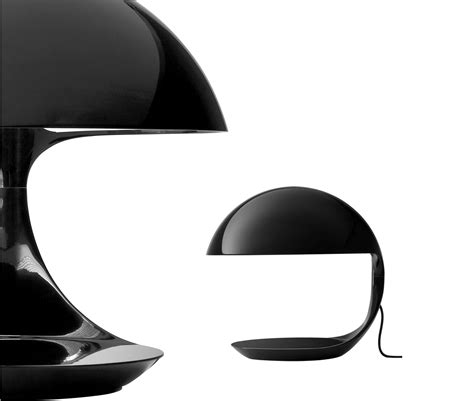 Swivel adjustable table lamp COBRA by Martinelli Luce design Elio Martinelli | Black lamps ...