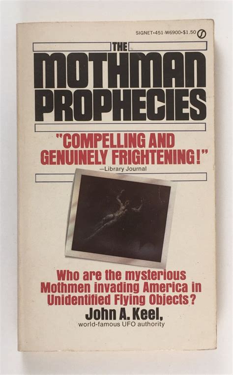 Vintage Book Mothman Prophecies First Printing 1976 Signet | Etsy | Mothman, Vintage book, Books