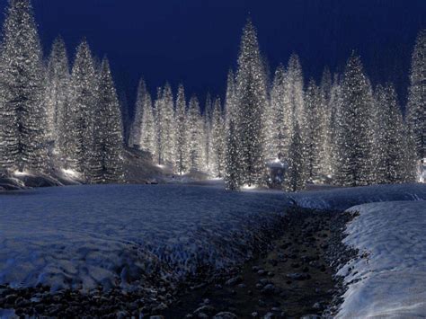 Free Christmas Scenes Wallpapers - Wallpaper Cave