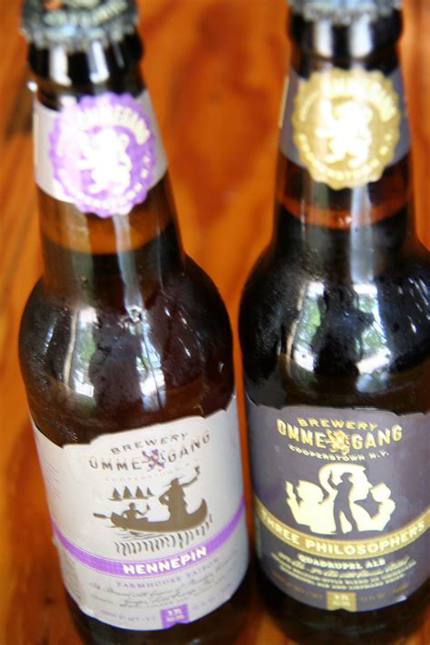 Ommegang selection: Hennepin and Three Philosophers Brewery, Beer ...