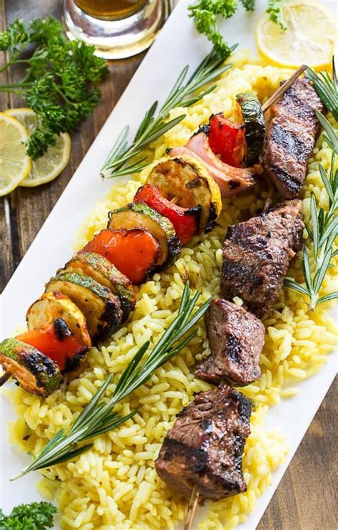 Grilled Beef Kabobs Recipe - Spicy Southern Kitchen