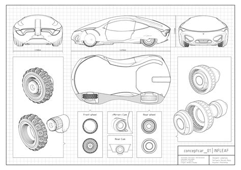 Lâm Phùng - Concept car 01 Blueprint