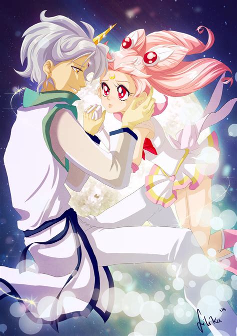 Chibiusa and Helios by Hi-Gummy on DeviantArt