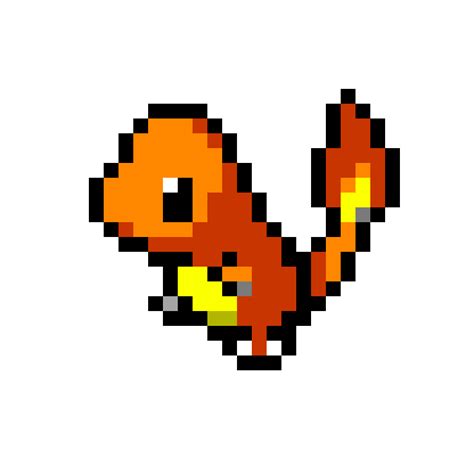 Pokemon Charmander Pixel Art | Hot Sex Picture