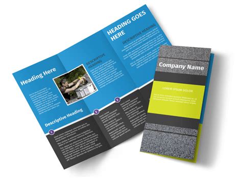 Roofing Brochure Templates